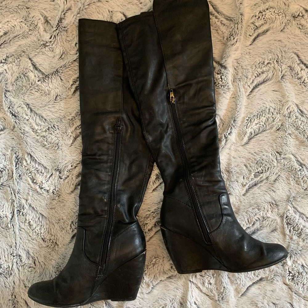 Knee high boots